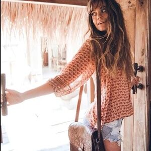 Spell and the Gypsy Sunset Road Blouse - Size XS